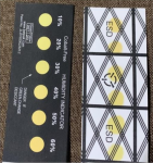 Anti-static humidity display card